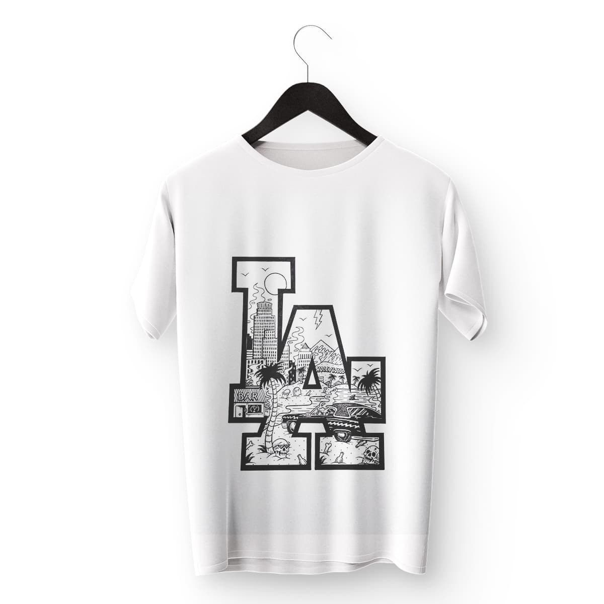 LA City Doodle Tee