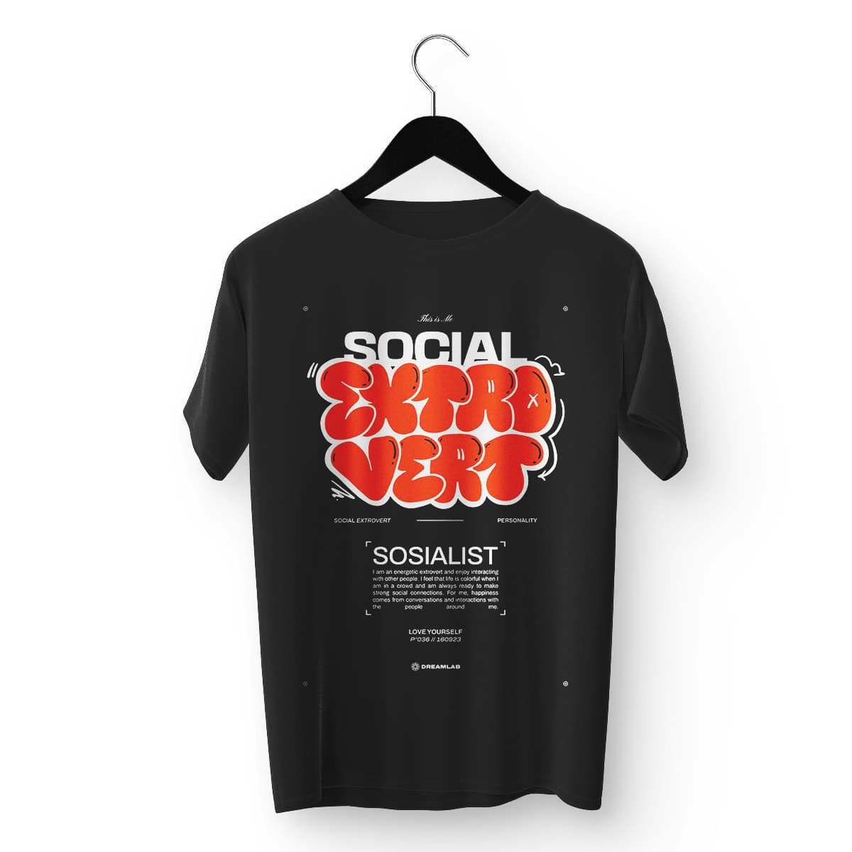 Social Extrovert Tee - Image 1