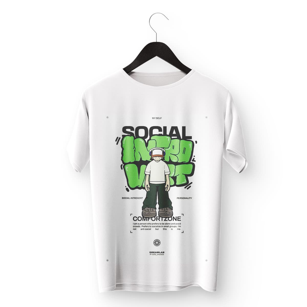 Social Introvert Tee - Image 1