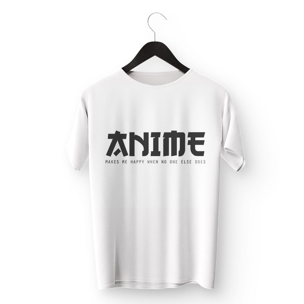 Anime Makes Me Happy Tee - Image 1